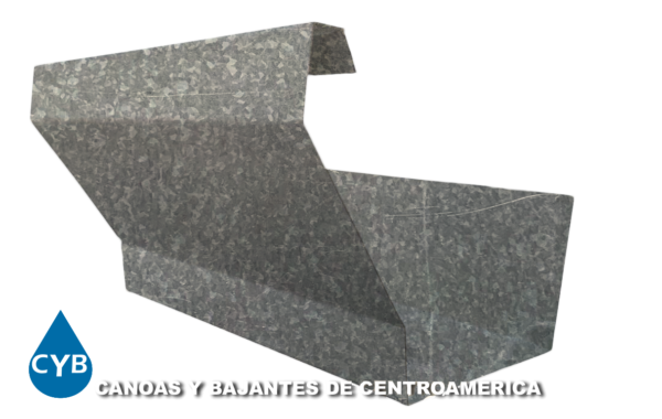 Canoa Doble Quiebre galvanizada
